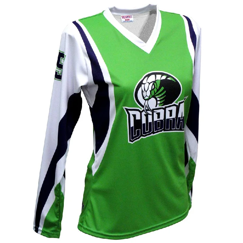 Volleyball Jersey for Club Events-SVB 1114LS - Women's Volleyball Jersey