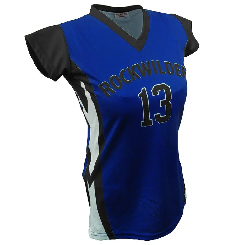 Volleyball Jersey with Reversible Design-SVB 1037 - Women's Volleyball Jersey