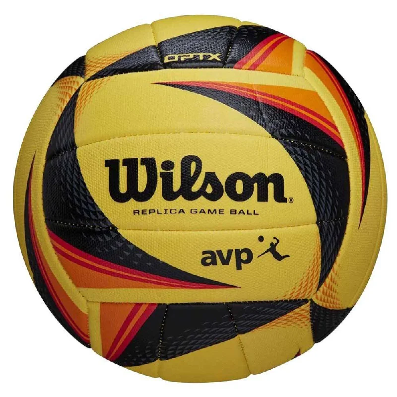 Volleyball Jersey with Club Details-Wilson OPTX AVP Replica Volleyball