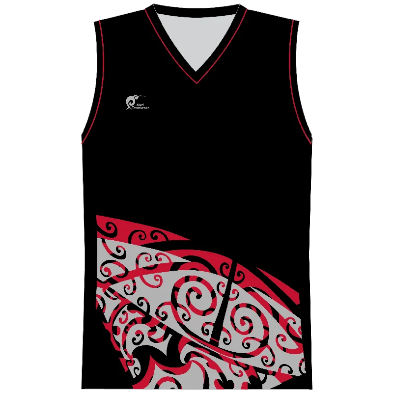 Volleyball Jersey with Sporty Look-Mens Sublimated Sleeveless Shirt