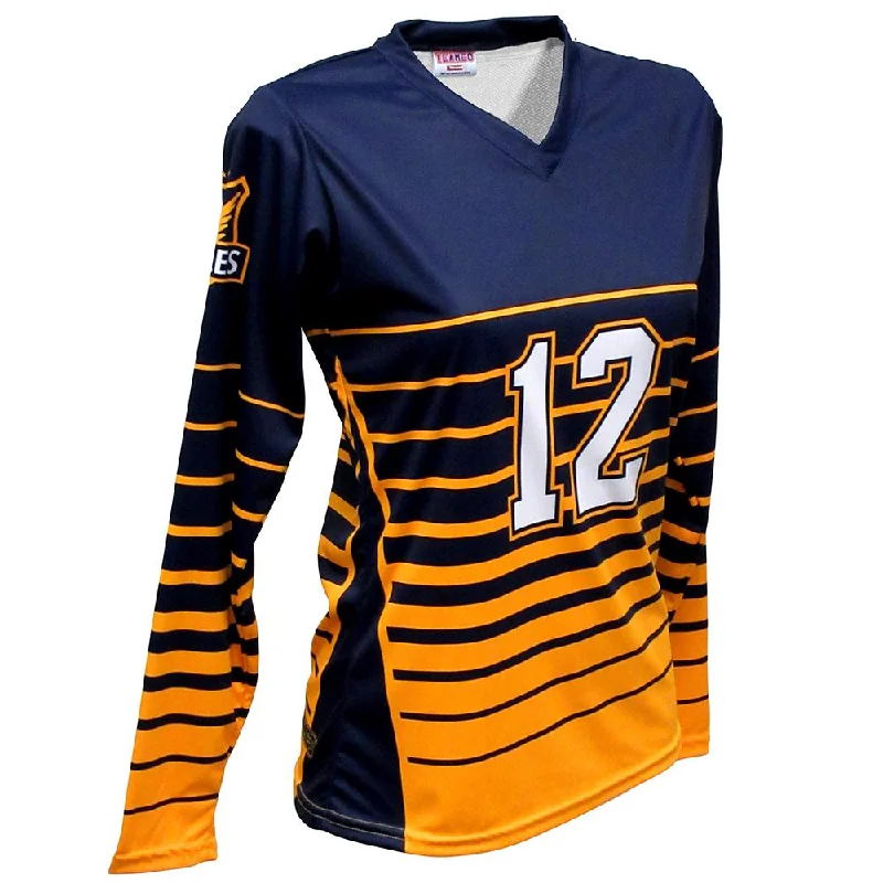 Volleyball Jersey with Team Names-SVB 1106LS - Women's Volleyball Jersey