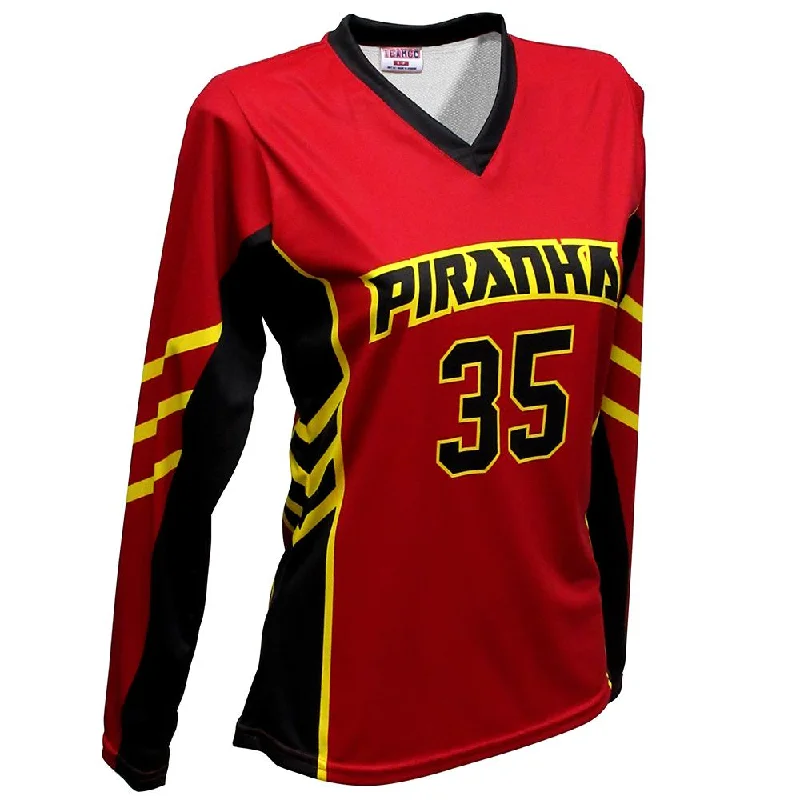 Volleyball Jersey with Various Colors-SVB 1103LS - Women's Volleyball Jersey