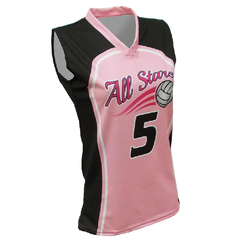 Volleyball Jersey with Personalized Design-SVB 1068 - Women's Volleyball Jersey