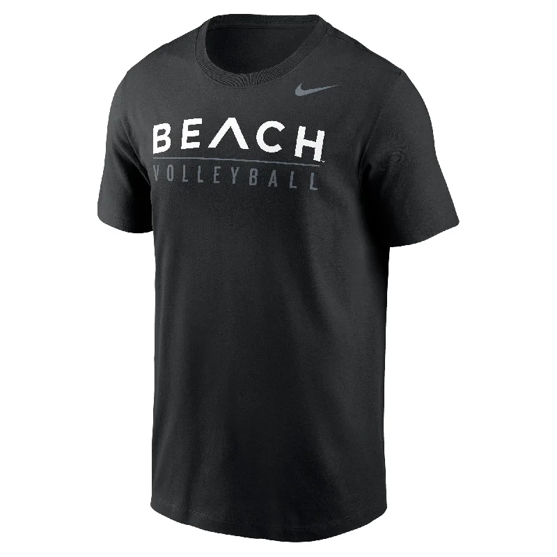 Volleyball Jersey for College Volleyball-*SALE* Beach Caret Volleyball Dri-Fit Tee - Black, Nike