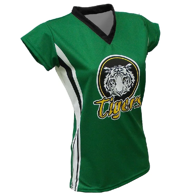 Volleyball Jersey with Team Name Embroidery-SVB 1077 - Women's Volleyball Jersey