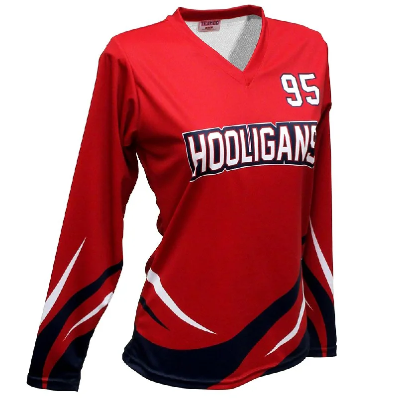 Volleyball Jersey for Major League Fans-SVB 1101LS - Women's Volleyball Jersey