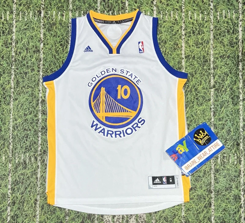 Basketball Jersey with Full Sleeves-Adidas David Lee Golden State Warriors Jersey M NBA Basketball #10