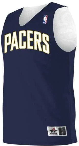 Basketball Jersey with Number-Alleson Athletic A115LA Adult NBA Logo'd Reversible Jersey - Indiana Pacers