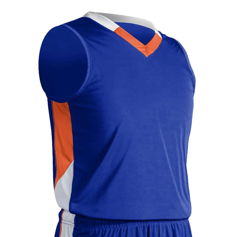 Royal Blue/Orange/White