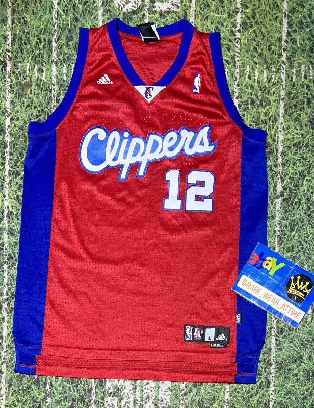 Custom Basketball Jersey with Club Logo-Clippers nba basketball Al Thornton LA Adidas Jersey Sz l 8100