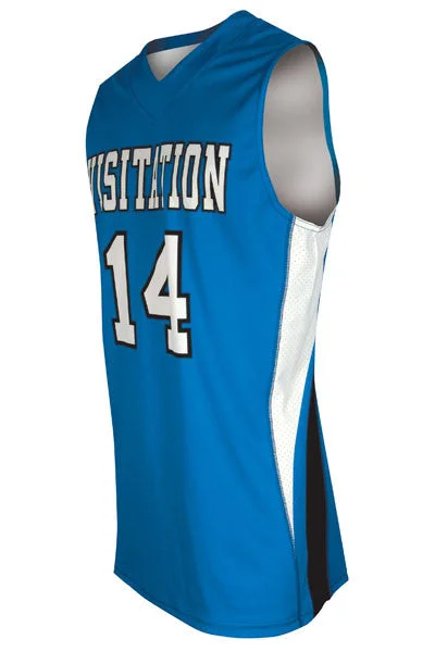 Comfortable Basketball Jersey-Dynamic Team Sports Custom Sublimated Basketball Jersey Design