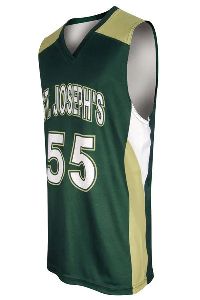 Custom Basketball Jersey-Dynamic Team Sports Custom Sublimated Basketball Jersey Design