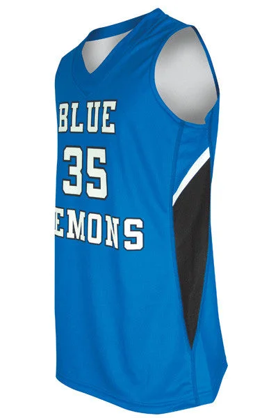 Basketball Jersey for Major League Fans-Dynamic Team Sports Custom Sublimated Basketball Jersey Design