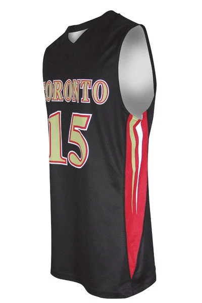 Basketball Jersey for Community Events-Dynamic Team Sports Custom Sublimated Basketball Jersey Design