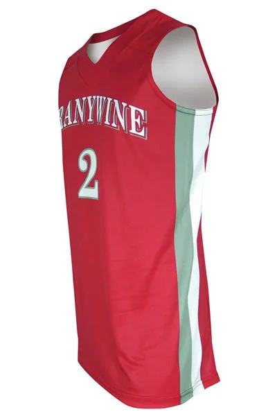 Basketball Jersey with Eye-catching Design-Dynamic Team Sports Custom Sublimated Basketball Jersey Design