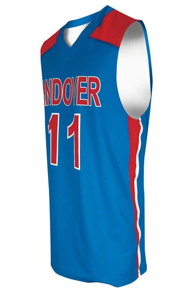 Basketball Jersey with Soft Touch Fabric-Dynamic Team Sports Custom Sublimated Basketball Jersey Design