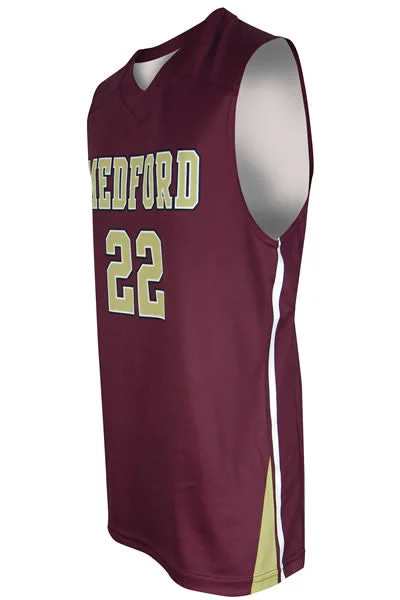 Basketball Jersey with Player Number-Dynamic Team Sports Custom Sublimated Basketball Jersey Design