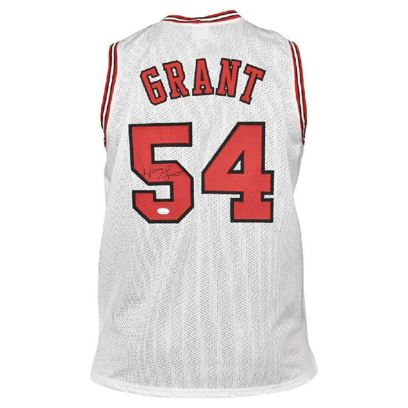 Basketball Jersey with Soft Touch Fabric-Horace Grant Signed Chicago White Basketball Jersey (JSA)