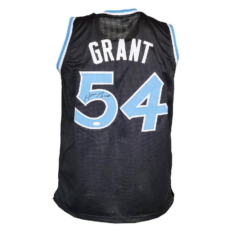 Basketball Jersey with Adjustable Fit-Horace Grant Signed Orlando Black Basketball Jersey (JSA)