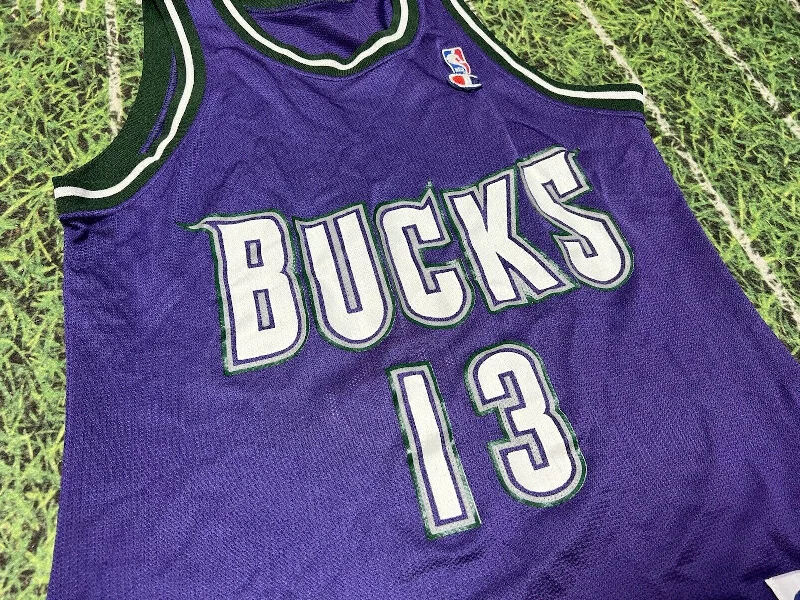 Basketball Jersey for Softball-Milwaukee Bucks Champion Jersey Glenn Robinson Nba Basketball Sz 40