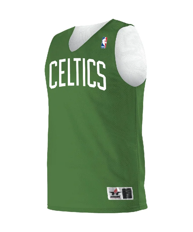 Basketball Jersey with Custom Patches-Alleson Youth NBA Logo Reversible Jersey - Eastern Conference