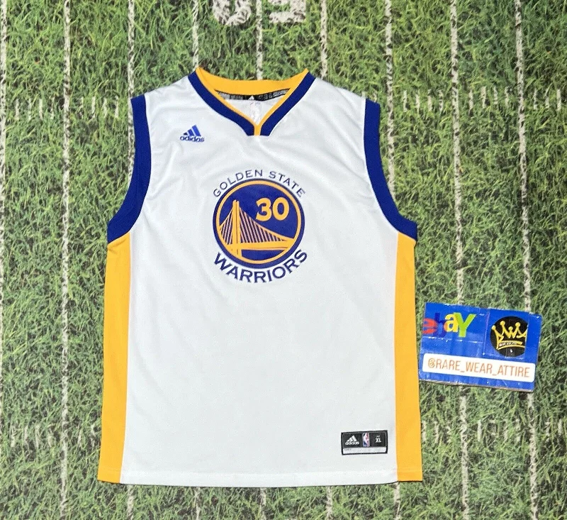 Basketball Jersey for All-Star Teams-Nba Golden State Warriors Basketball Jersey Kid Xl Stephen Curry Adidas