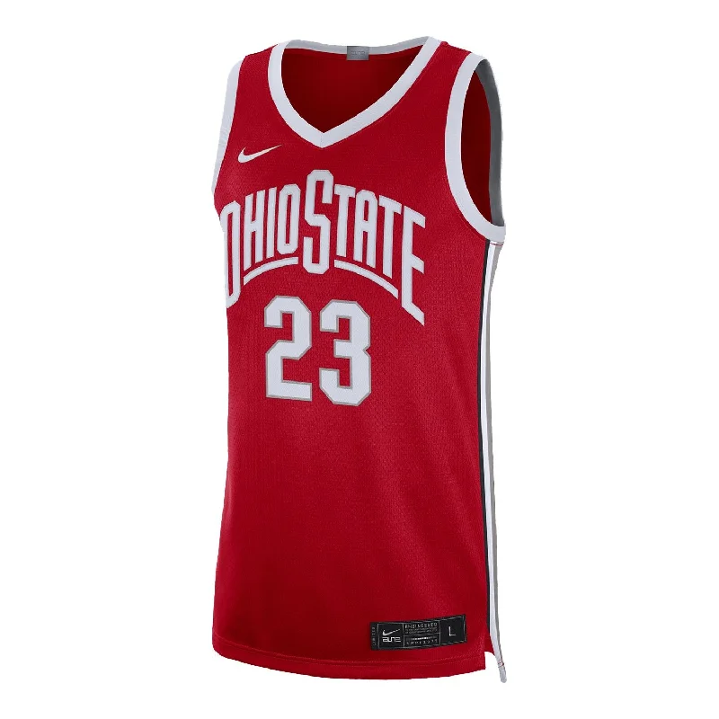 Basketball Jersey with Soft Fabric-Ohio State Buckeyes Lebron James Jersey