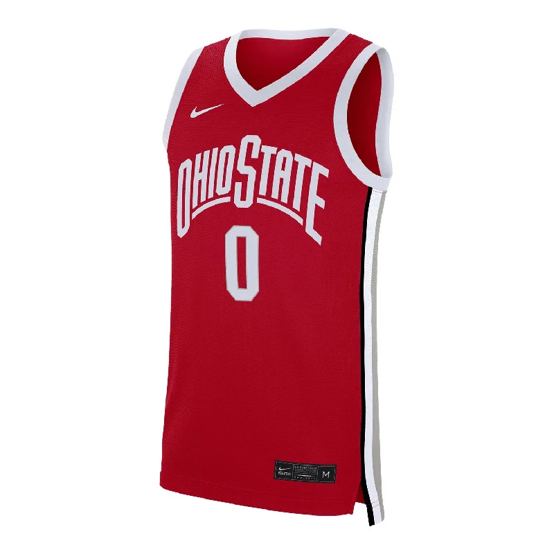 Basketball Jersey for Professional Teams-Ohio State Buckeyes Nike Basketball Replica Jersey