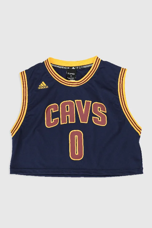 Basketball Jersey for Professional Basketball-Rework Cleveland Cavaliers Crop Jersey - XL