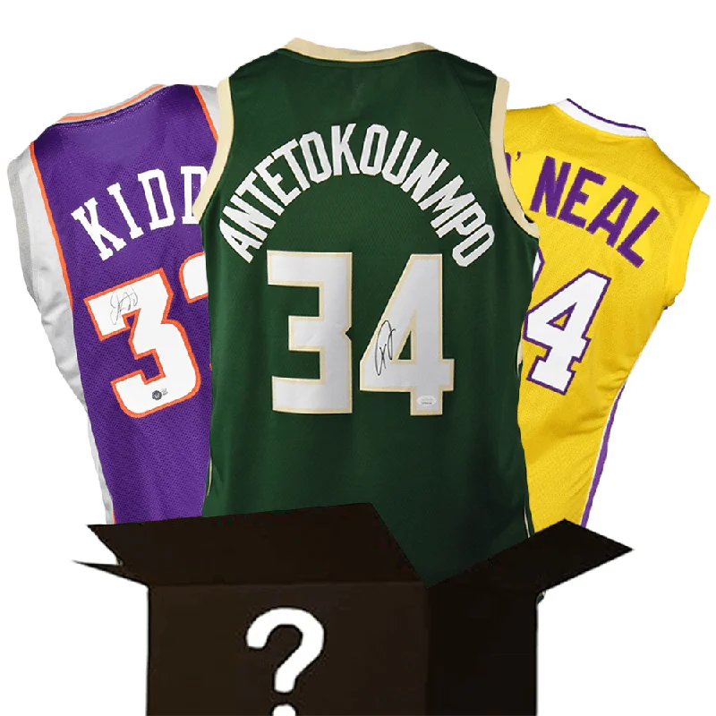 Basketball Jersey for Retro Fans-Signed Basketball Jersey Mystery Box