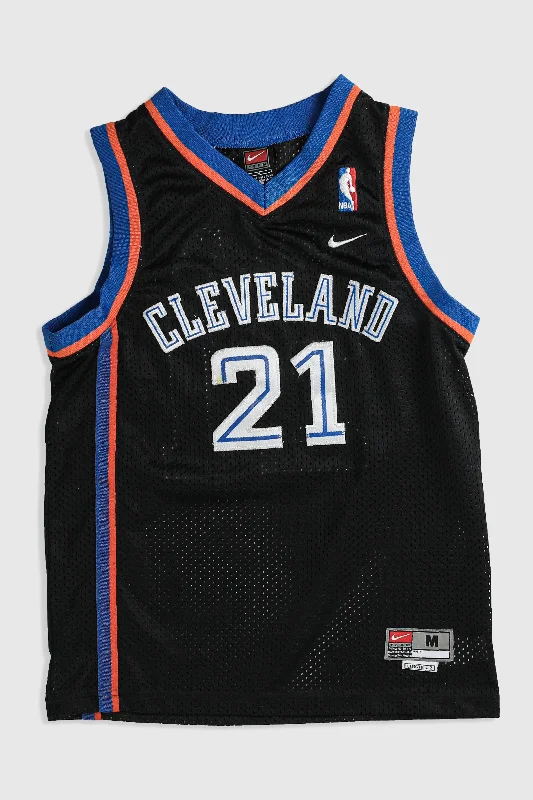 Basketball Jersey with Club Details-Vintage Cavaliers Jersey - XS