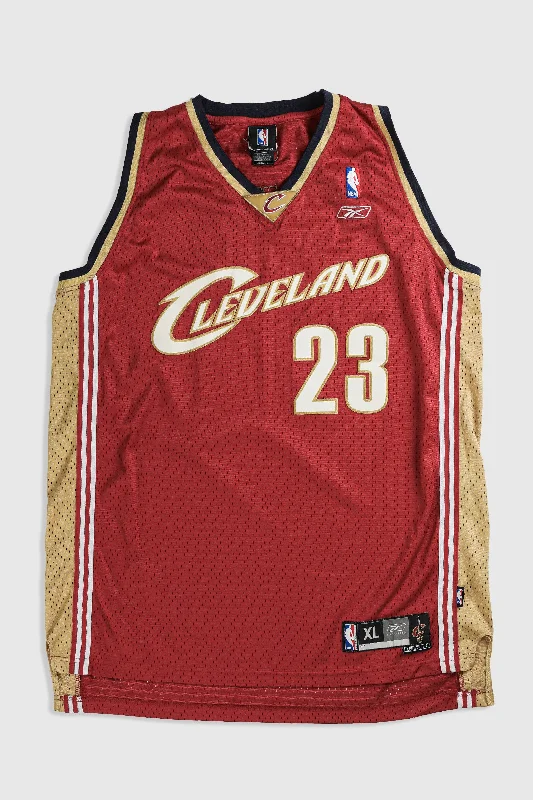 Basketball Jersey with Bold Lettering-Vintage Cavaliers Jersey