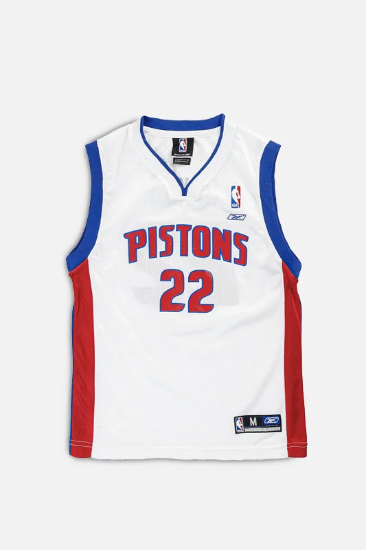 Custom Basketball Jersey with Bold Prints-Vintage Detroit Pistons NBA Jersey - Women's S