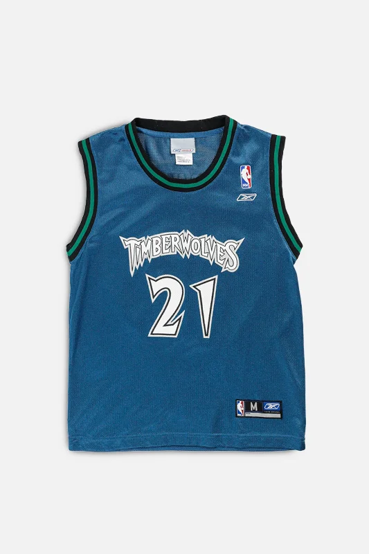 Custom Basketball Jersey for Sports Fans-Vintage Minnesota Timberwolves NBA Jersey - Women's XS