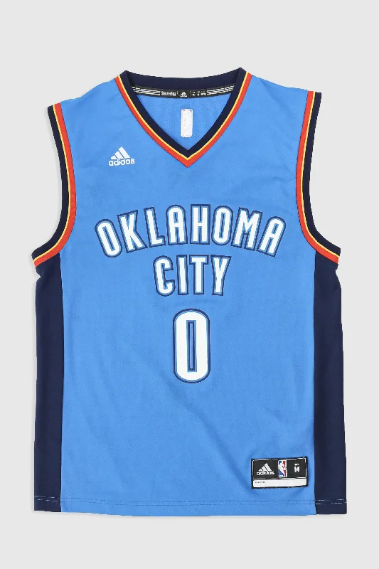 Basketball Jersey for Summer League-Vintage City Thunder NBA Jersey