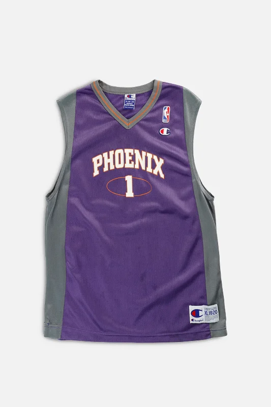 Basketball Jersey with Embroidery Options-Vintage Phoenix Suns NBA Jersey - Women's M