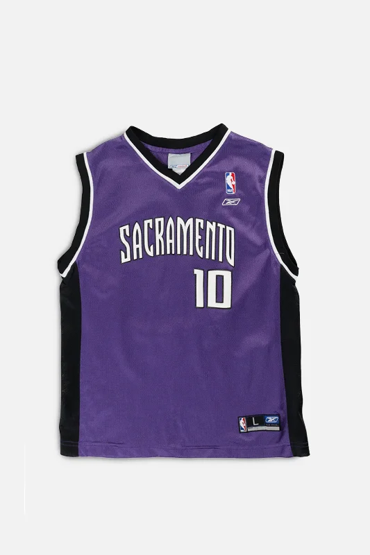 Basketball Jersey with Various Colors-Vintage Sacramento Kings NBA Jersey - Women's M