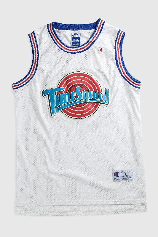 Cool Basketball Jersey-Vintage Tunes Squad Jersey - L