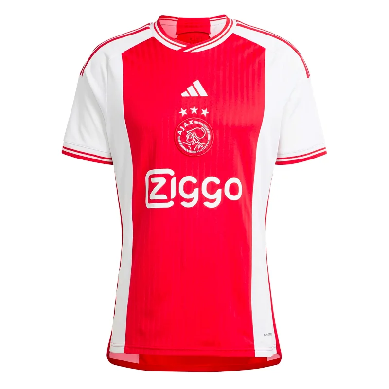 Football Jersey with Name-adidas Men's Ajax 2023/24 Home Jersey Red/White