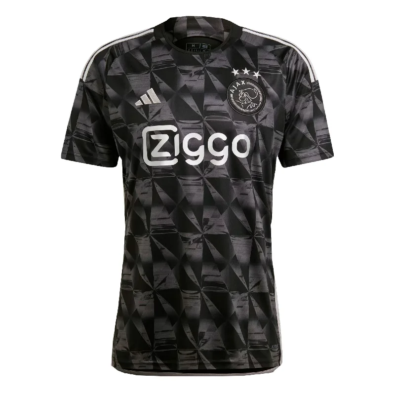 Football Jersey for School Championship-adidas Men's Ajax 2023/24 Third Jersey Black