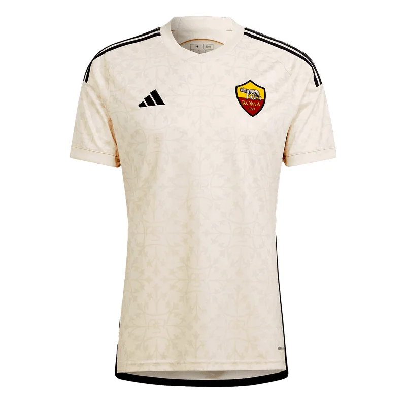 Football Jersey for Amateur Teams-adidas Men's AS Roma 2023/24 Away Jersey  Ectrin/Black