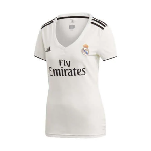 Youth Football Jersey-Adidas Women's Real Madrid 18/19 Home Jersey