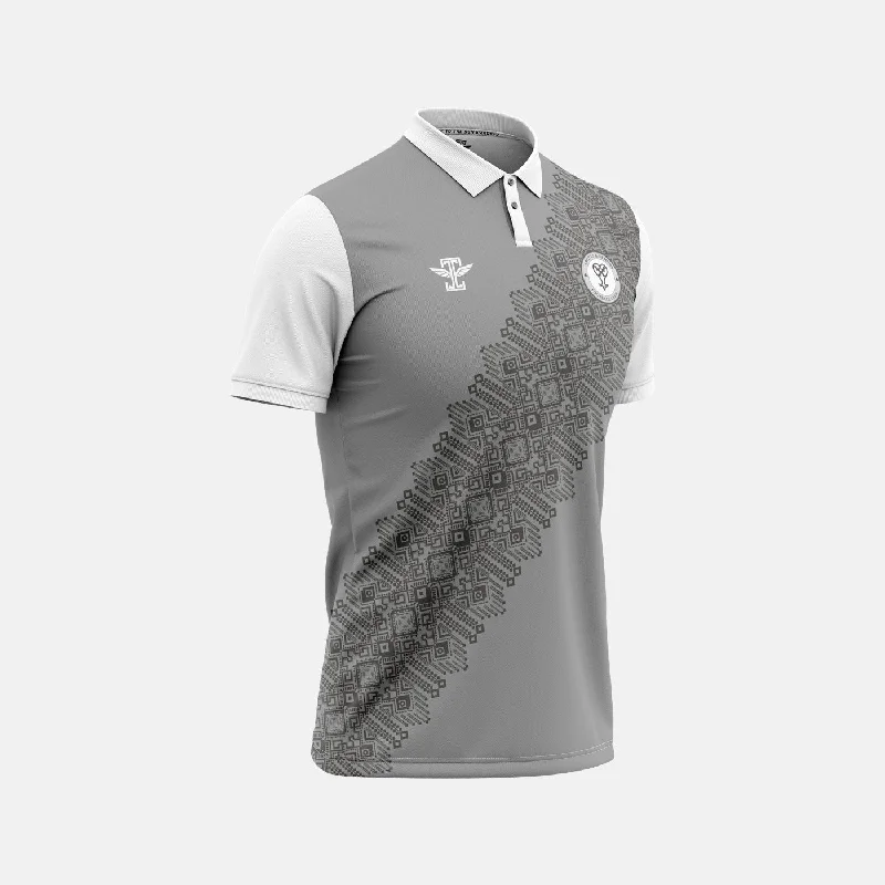 Custom Football Jersey for Adults-Angels & Demons FC Grey Jersey