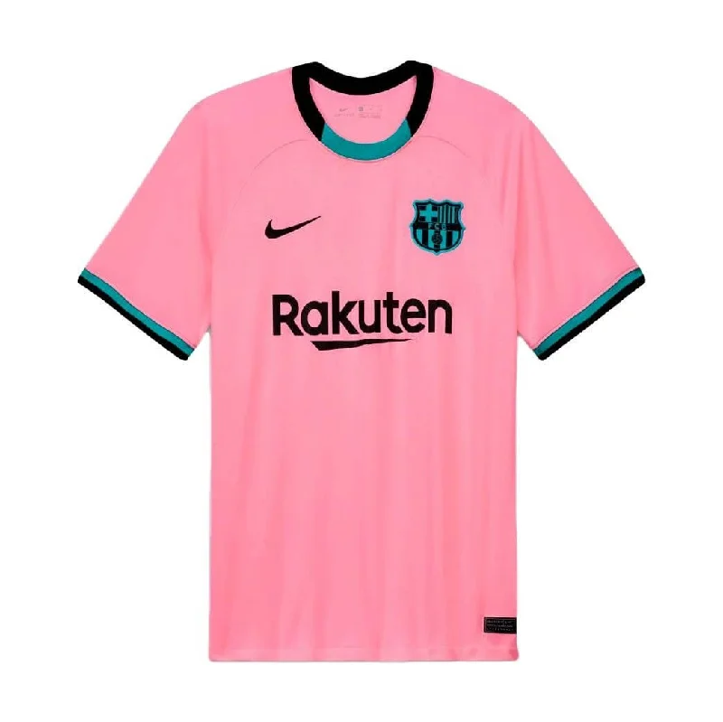 Football Jersey with Striped Sleeves-Barcelona 20/21 Third Jersey