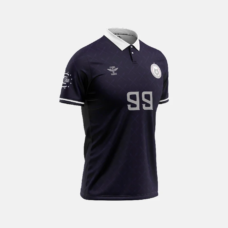 Football Jersey with Custom Team Designs-Barenjager SC Navy Jersey