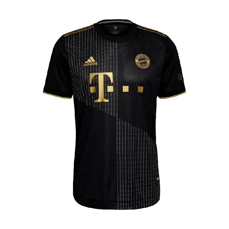 Football Jersey with Team Colors-Bayern Munich 21/22 Authentic Away Jersey