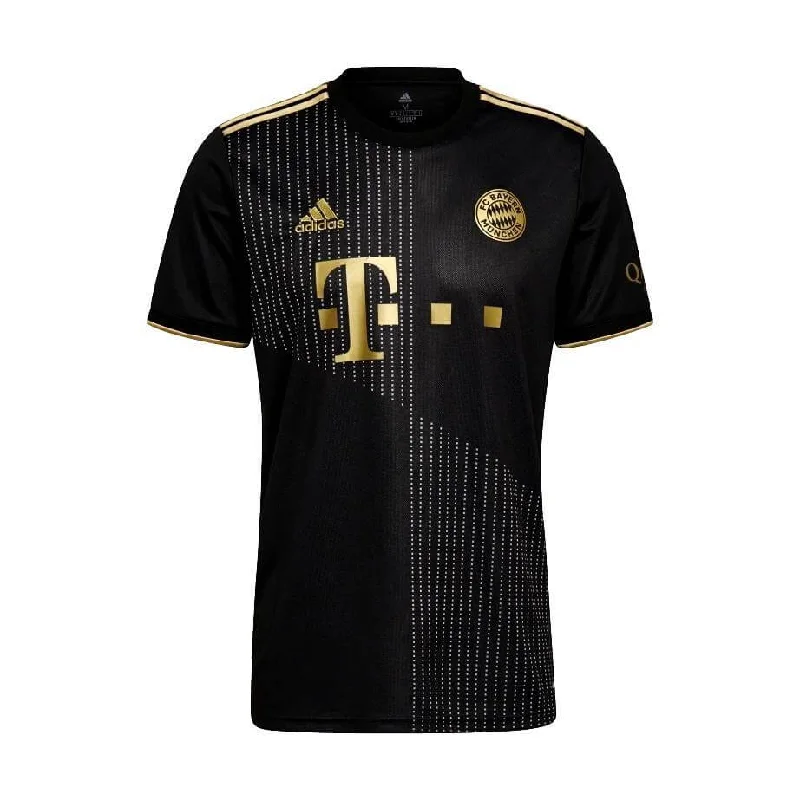 Football Jersey with Custom Logo-Bayern Munich 21/22 Away Jersey