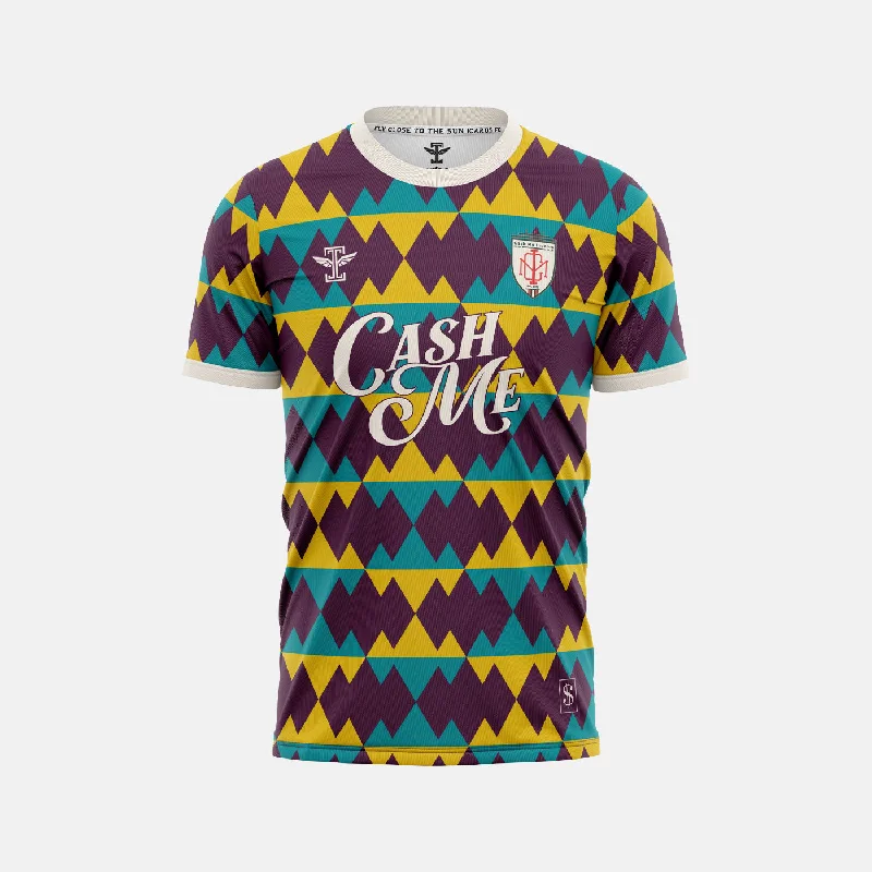 Custom Football Jersey for Special Occasions-Cash Me Indoors Goalkeeper Jersey