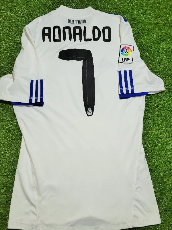 Football Jersey for Adult-Cristiano Ronaldo Real Madrid 2010 2011 Home Jersey Camiseta Shirt M SKU# P96163