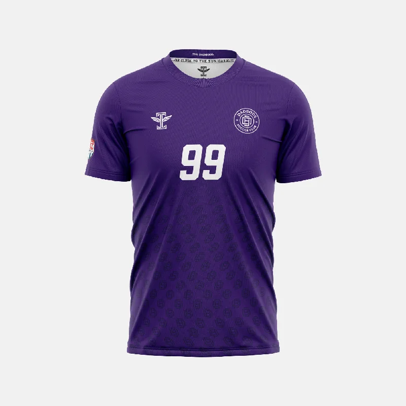 Football Jersey for Friends Groups-Dadbods SC Purple Jersey